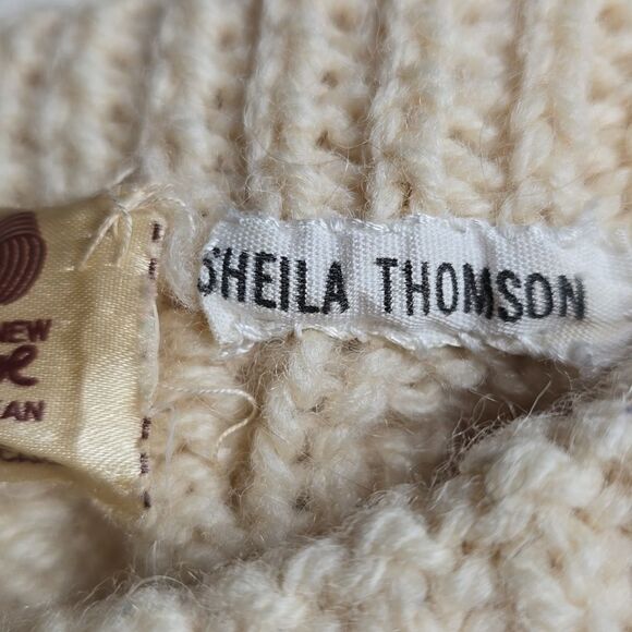 919 Blarney Woollen Mills Supersoft Merino Wool Aran Lumber Small - Picture 7 of 11